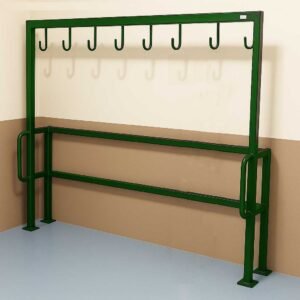 BLOCALCYCLES DOUBLE FACES portique autoportant avec arceaux antivol 4 – 6 - 8 -10 places E1